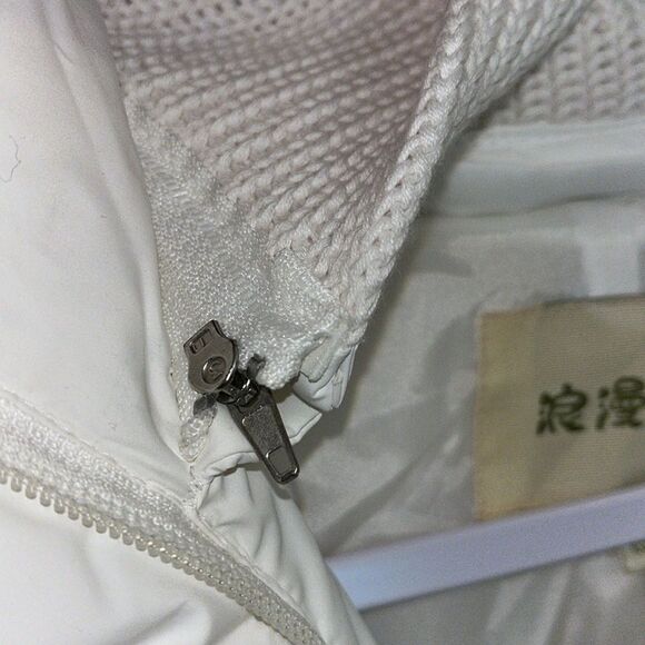 Long Zipper Snap Front Puffer Puffy Down jacket coat Asia China Model 88A /165 - Picture 5 of 12